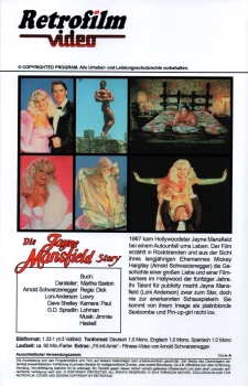 Die Jayne Mansfield Story - Große Hartbox von Retrofilm - Limited Edition - Cover A